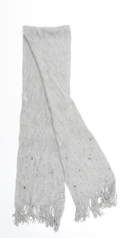 Preworn Womens Grey    Scarf