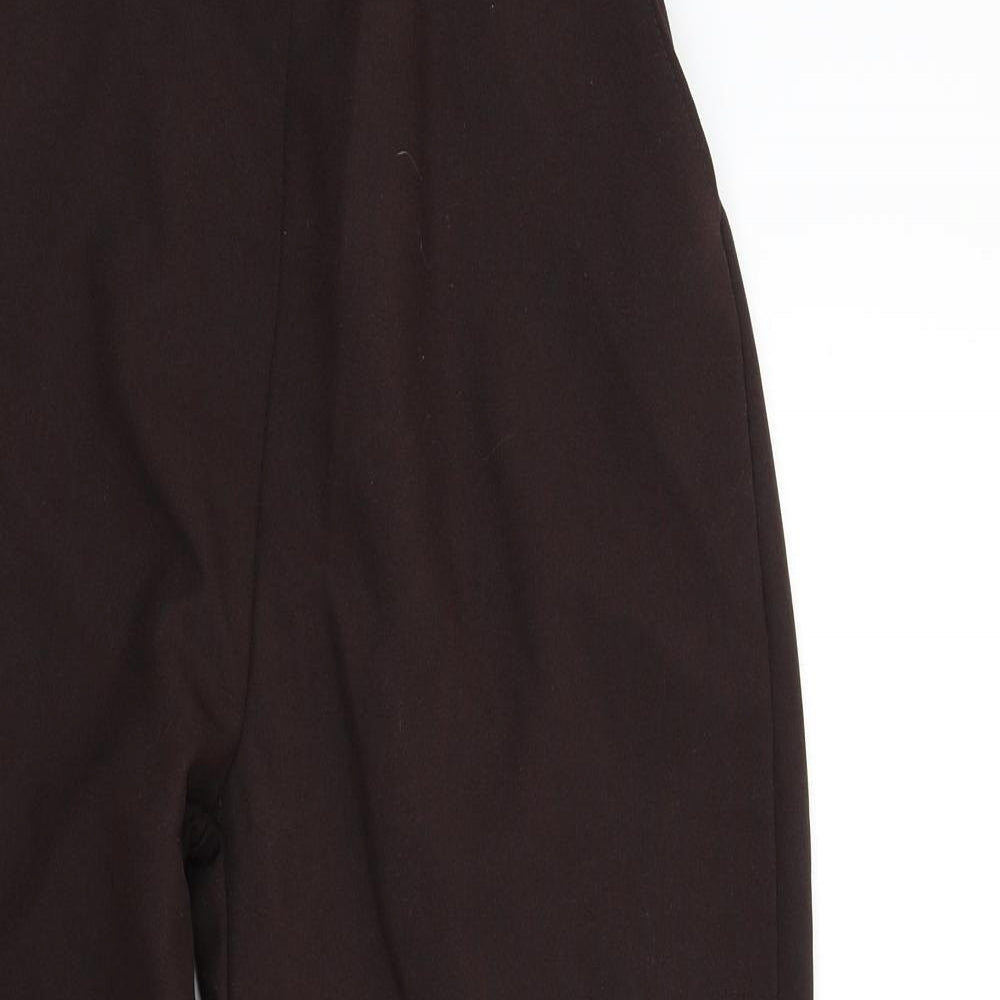 Preworn Womens Brown   Trousers  Size 16 L24 in