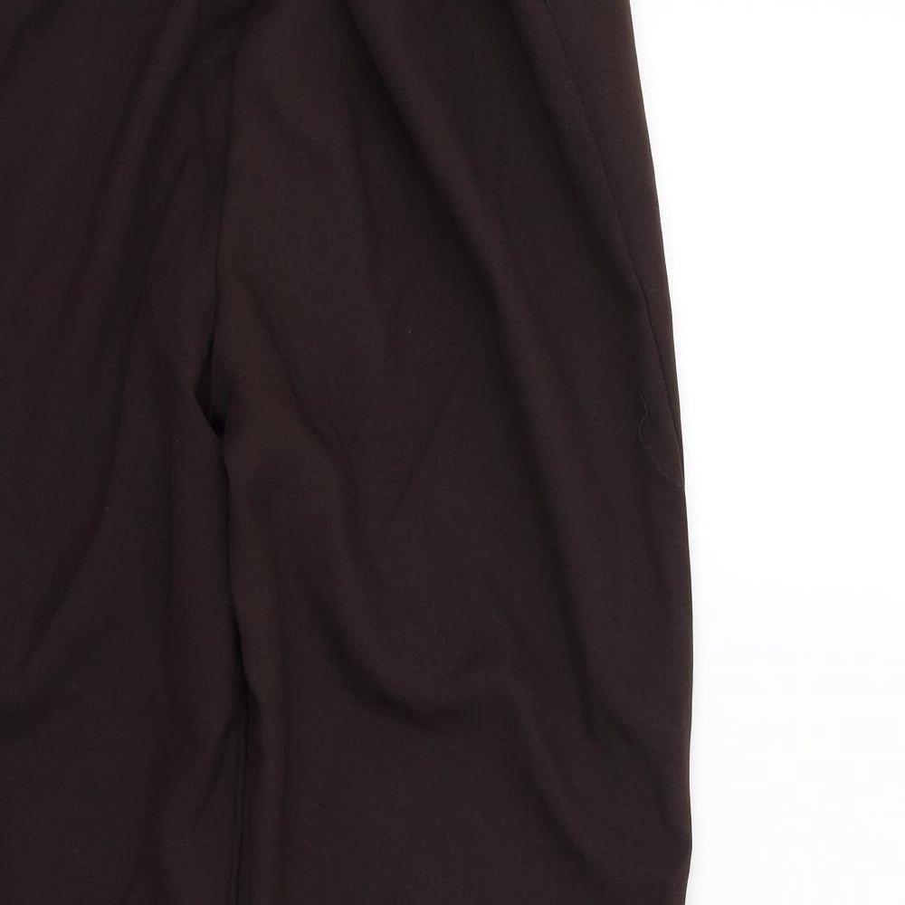 Preworn Womens Brown   Trousers  Size 16 L24 in