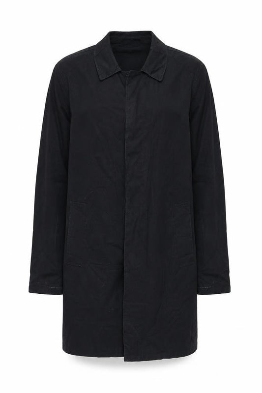 New Look Womens Black   Overcoat Jacket Size XS