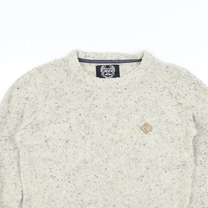 Revolution Womens Beige   Pullover Jumper Size S