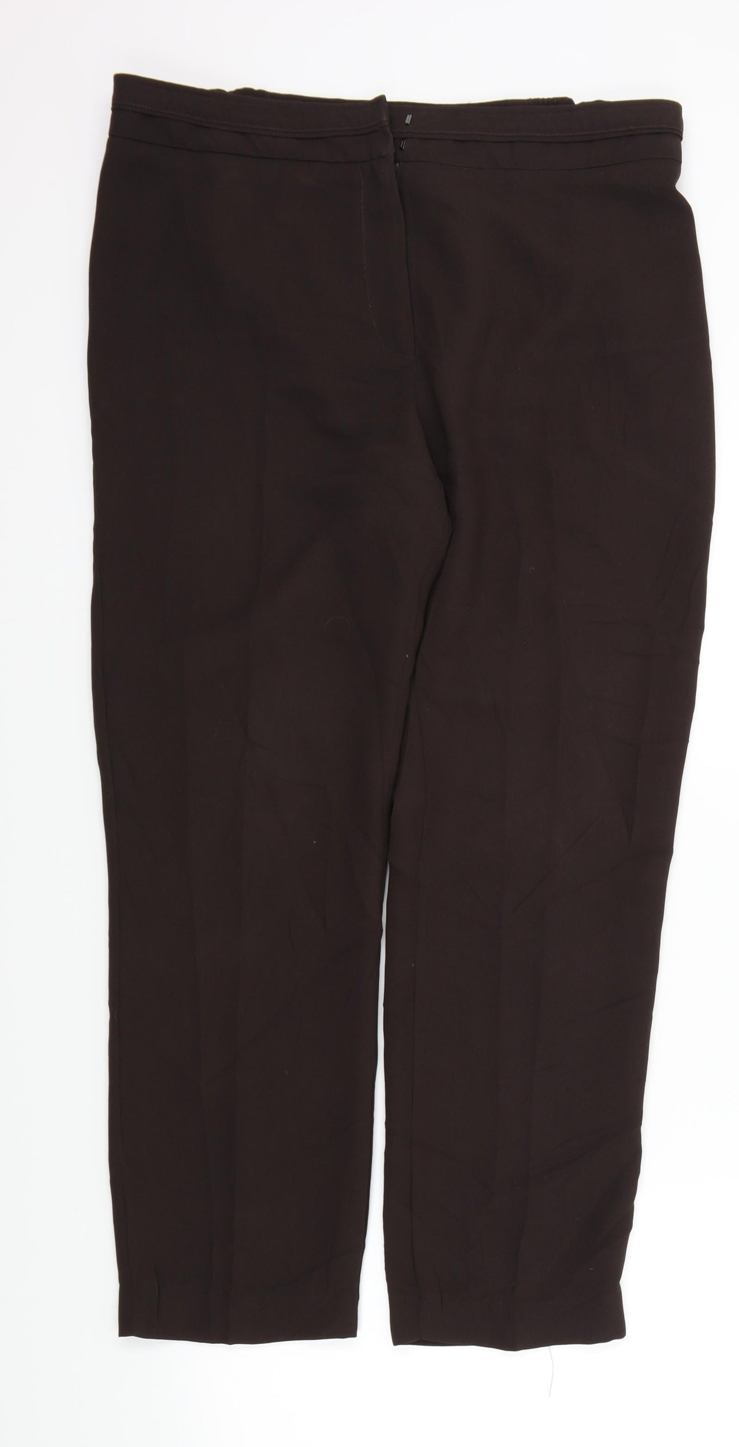 Reflections Womens Brown   Trousers  Size 16 L37 in