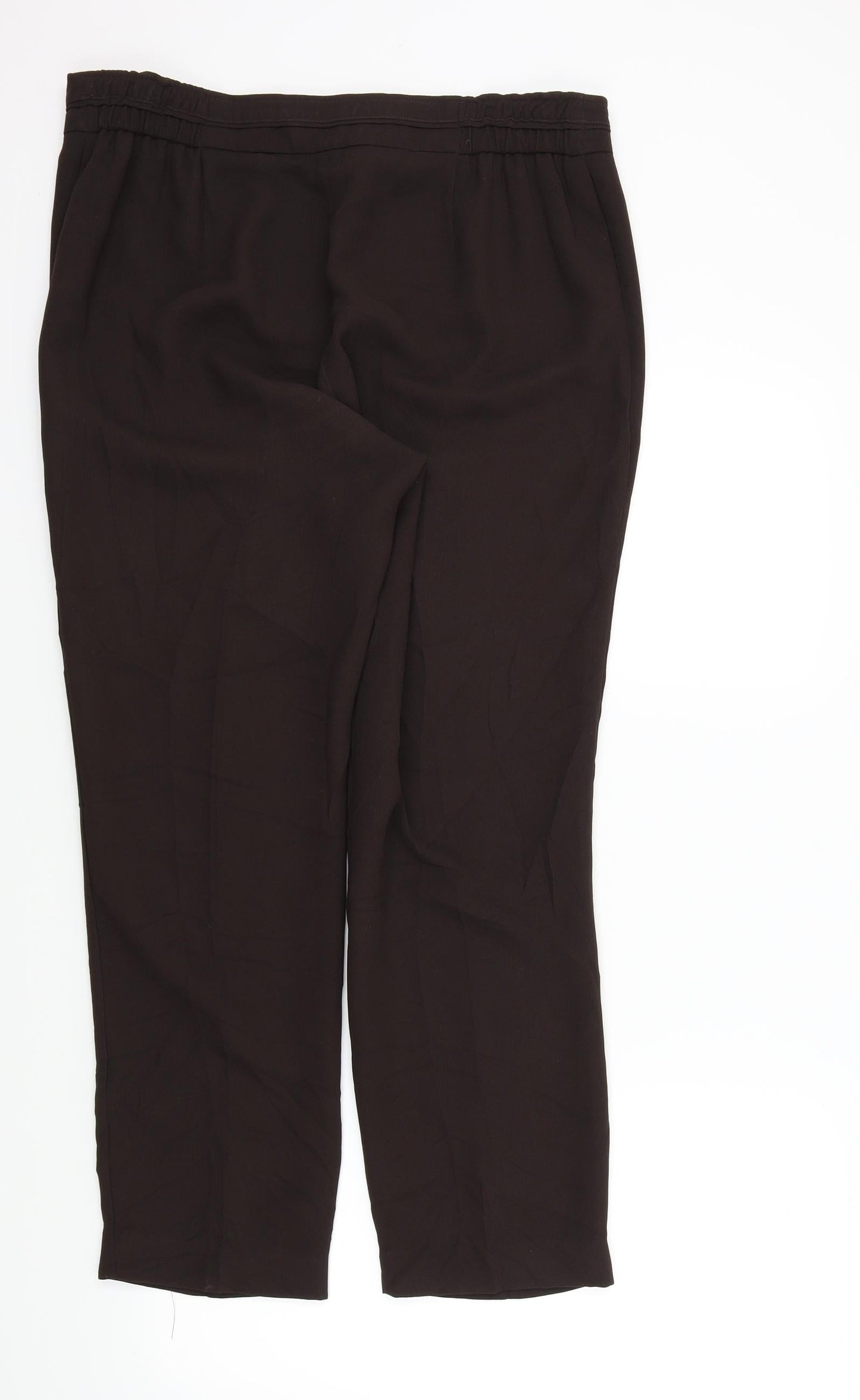 Reflections Womens Brown   Trousers  Size 16 L37 in