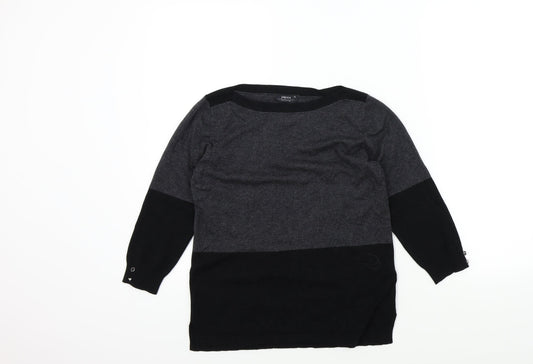 Papaya Womens Black   Pullover Jumper Size 10