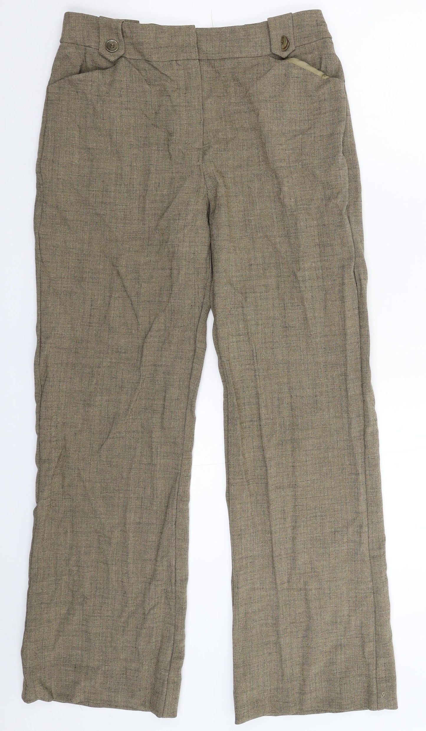Mackays Womens Grey   Trousers  Size 12 L29 in