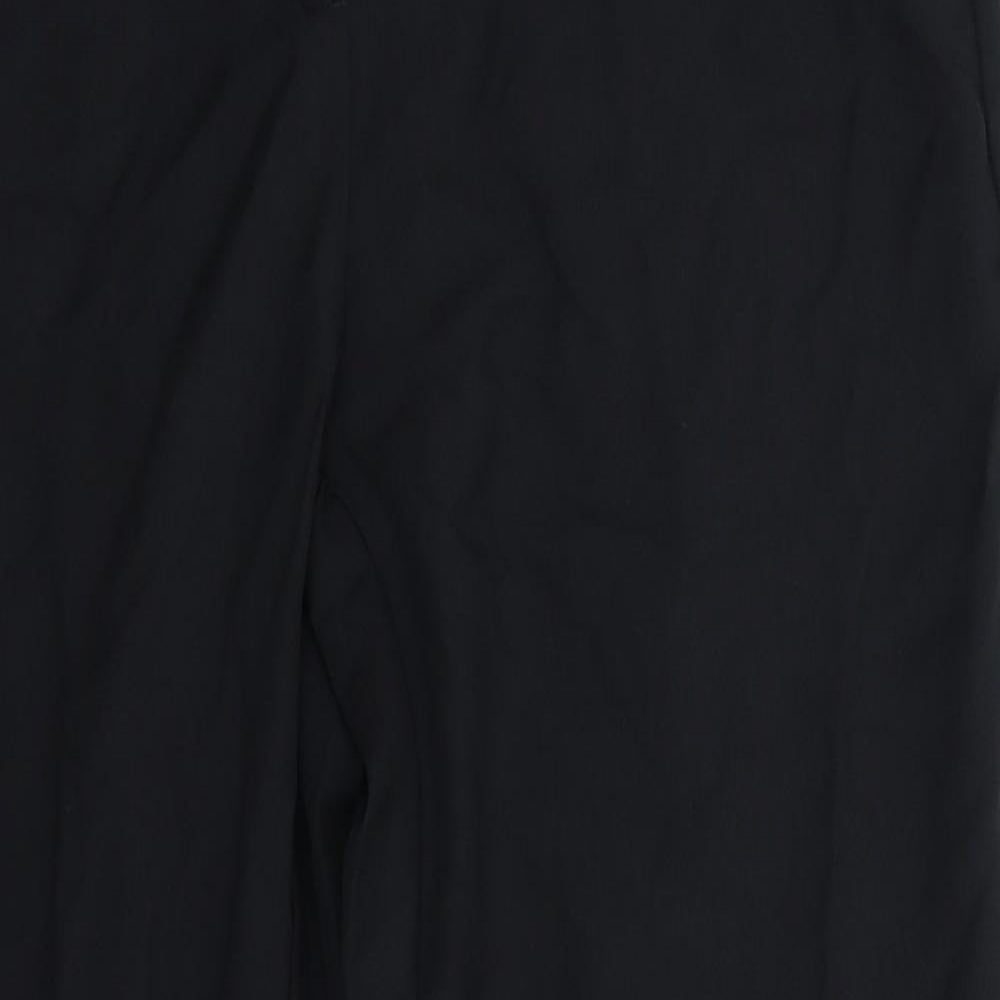 Marks and Spencer Womens Black   Trousers  Size 12 L28 in