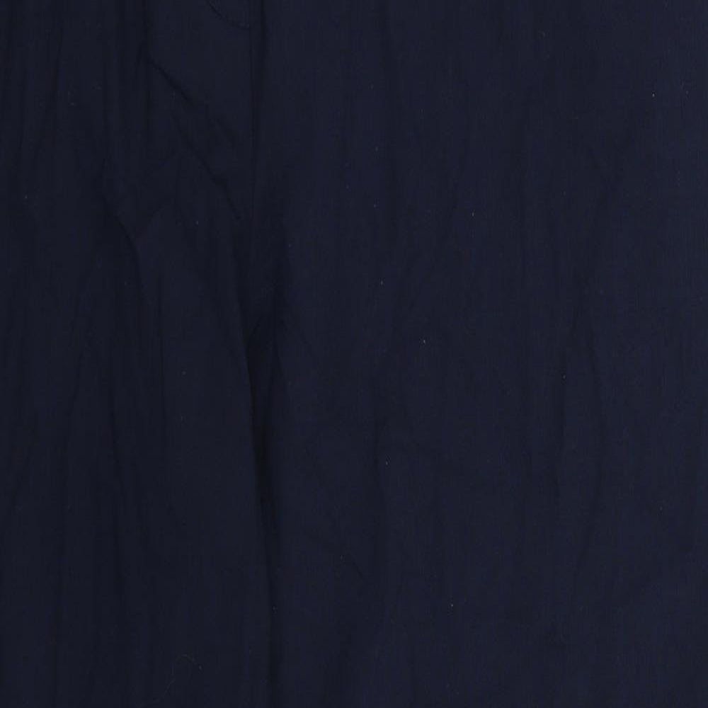 Papaya Womens Blue   Trousers  Size 14 L29 in