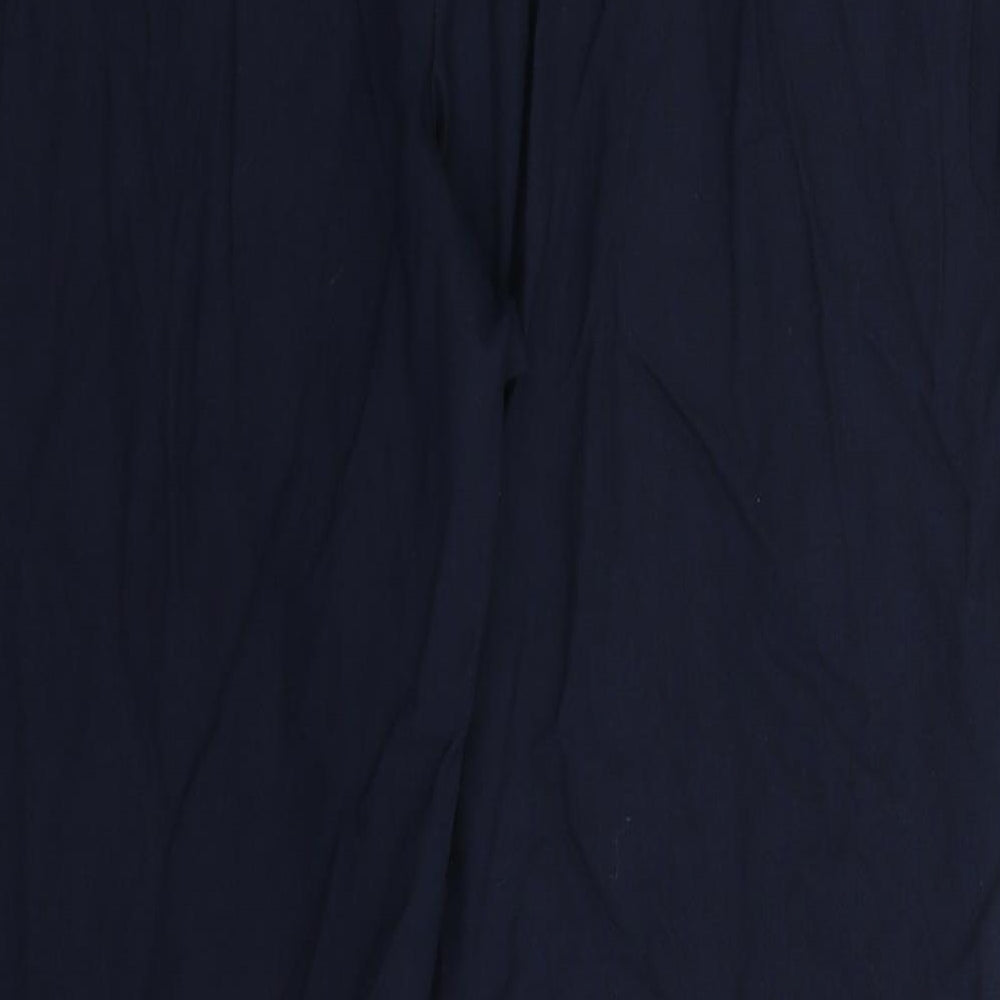 Papaya Womens Blue   Trousers  Size 14 L29 in
