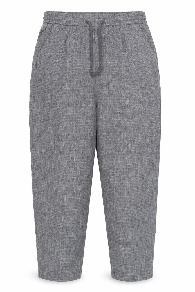 PRETTYLITTLETHING Womens Grey   Trousers  Size 10 L24 in