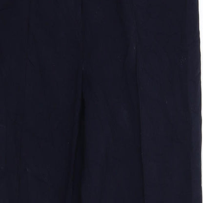 Per Una Womens Blue   Trousers  Size 10 L29 in