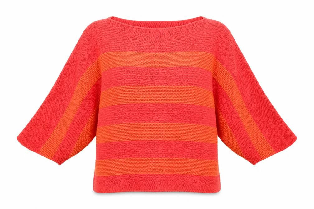 Isabella D Womens Pink  Knit Pullover Jumper Size M