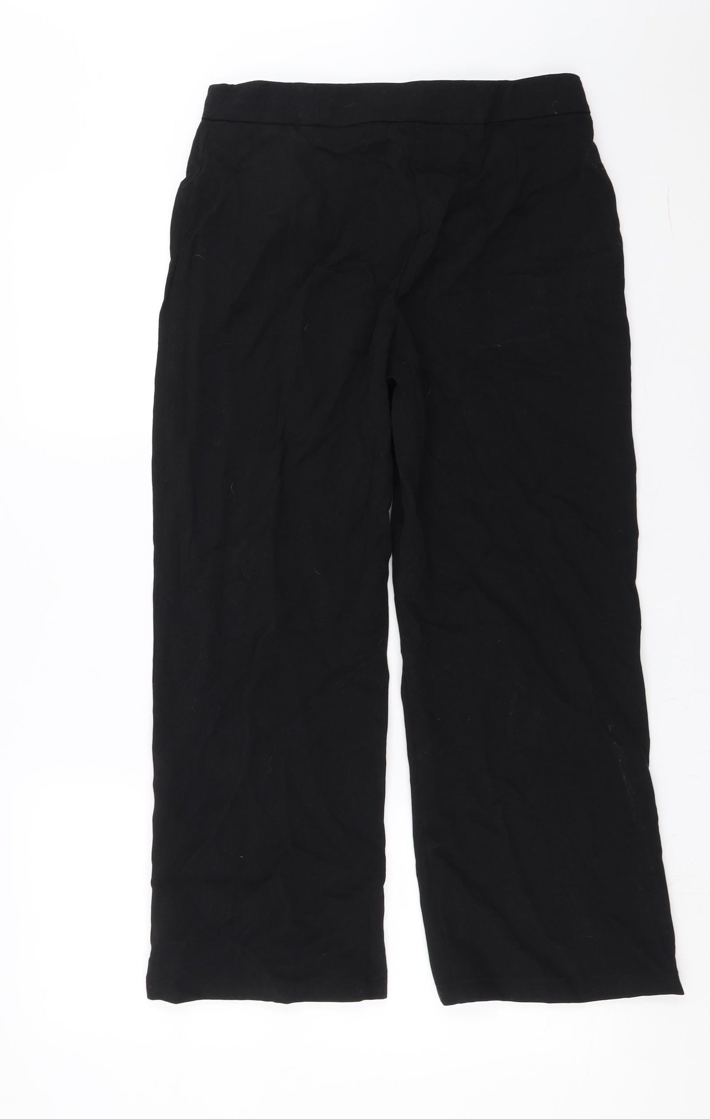 ISLE Womens Black   Trousers  Size 12 L25 in