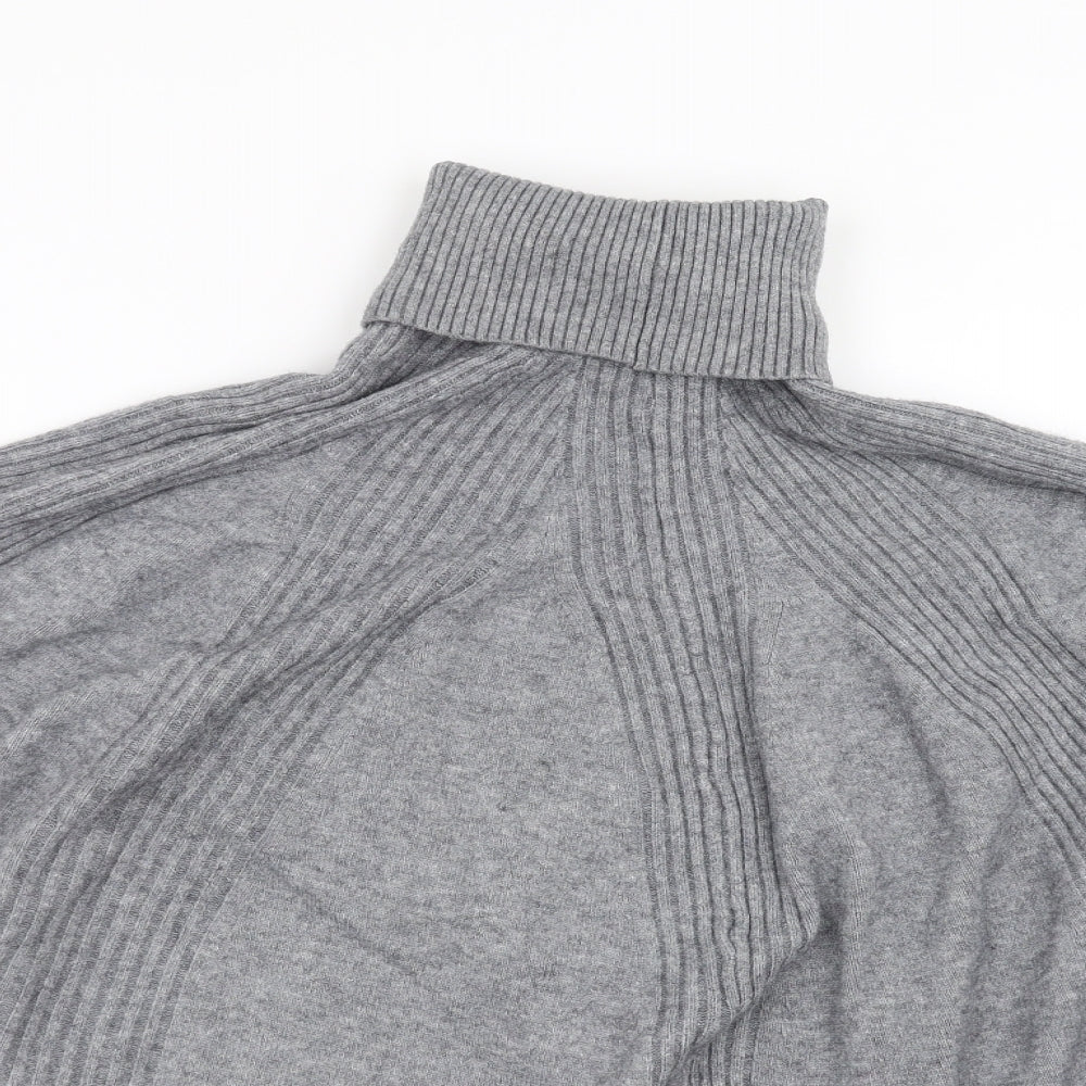 Preworn Womens Grey   Cape Jumper One Size