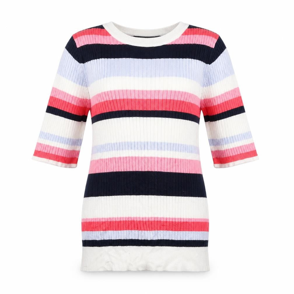 Marks & Spencer Womens Multicoloured Striped  Pullover Jumper Size 10