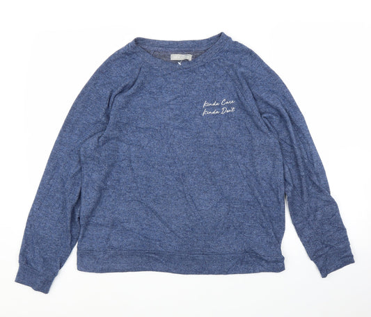 New Look Womens Blue   Pullover Jumper Size M