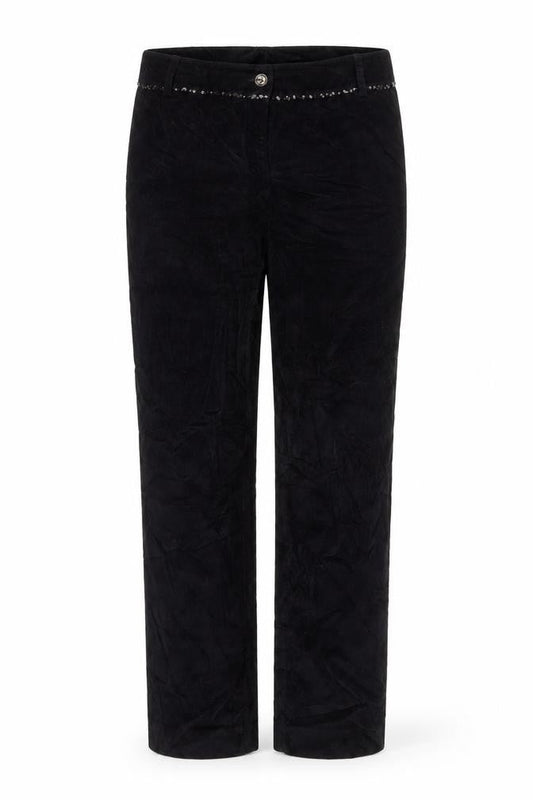 You Young Womens Blue  Corduroy Straight Jeans Size 10 L30 in