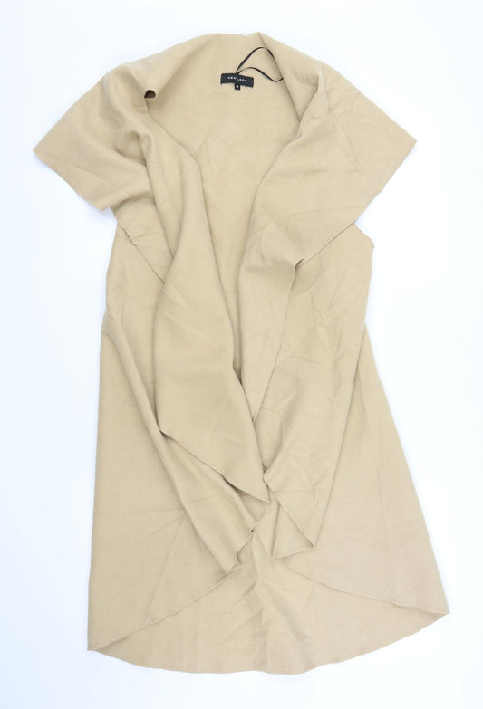 New Look Womens Beige   Cape Jumper Size M