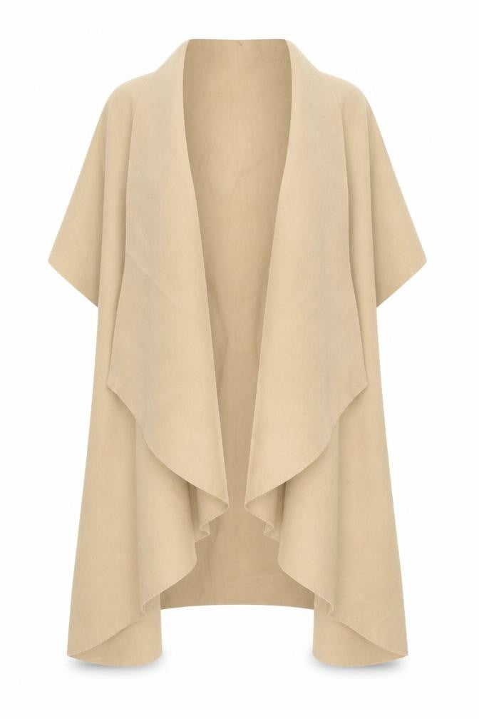 New Look Womens Beige   Cape Jumper Size M