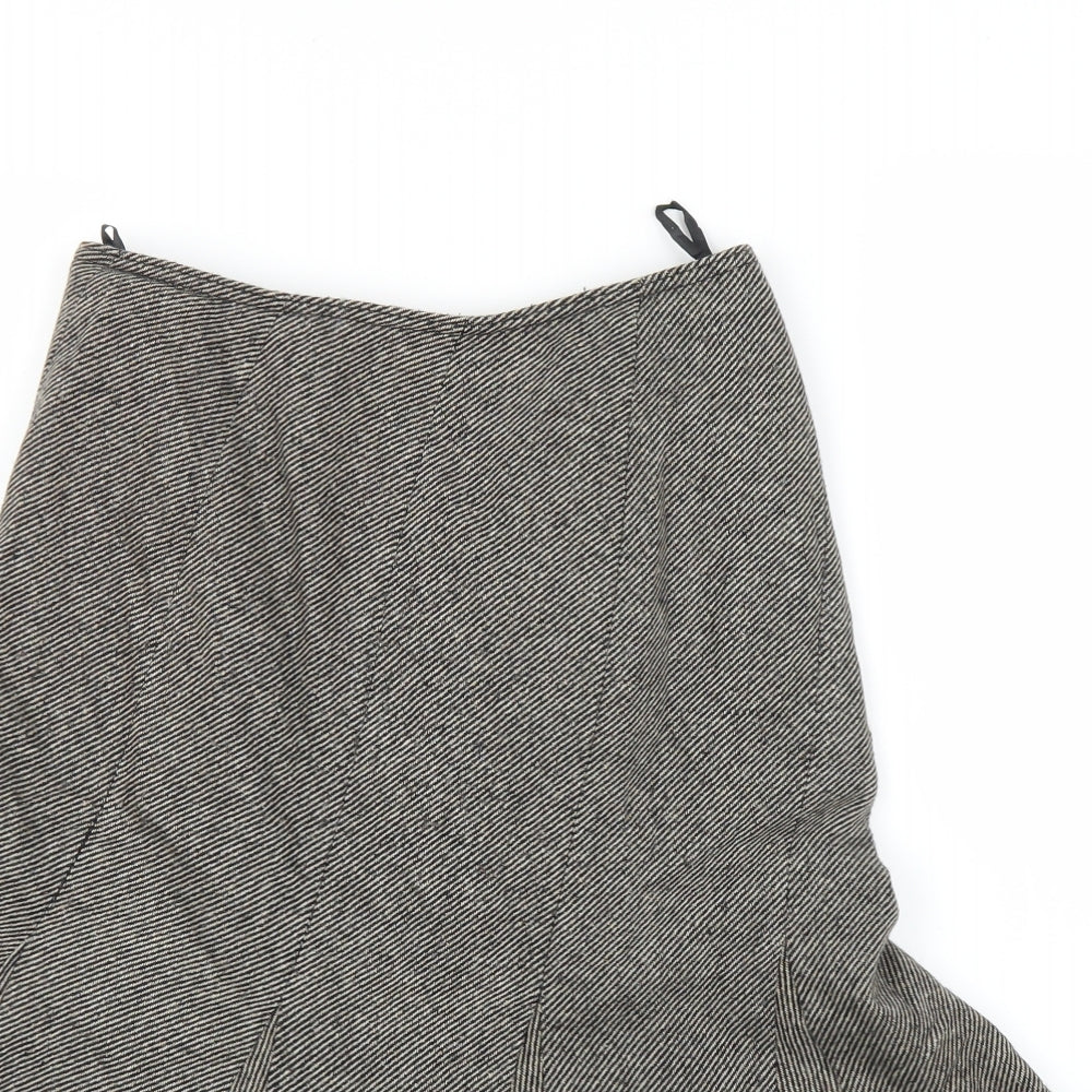 Preworn Womens Brown   Trumpet Skirt Size S