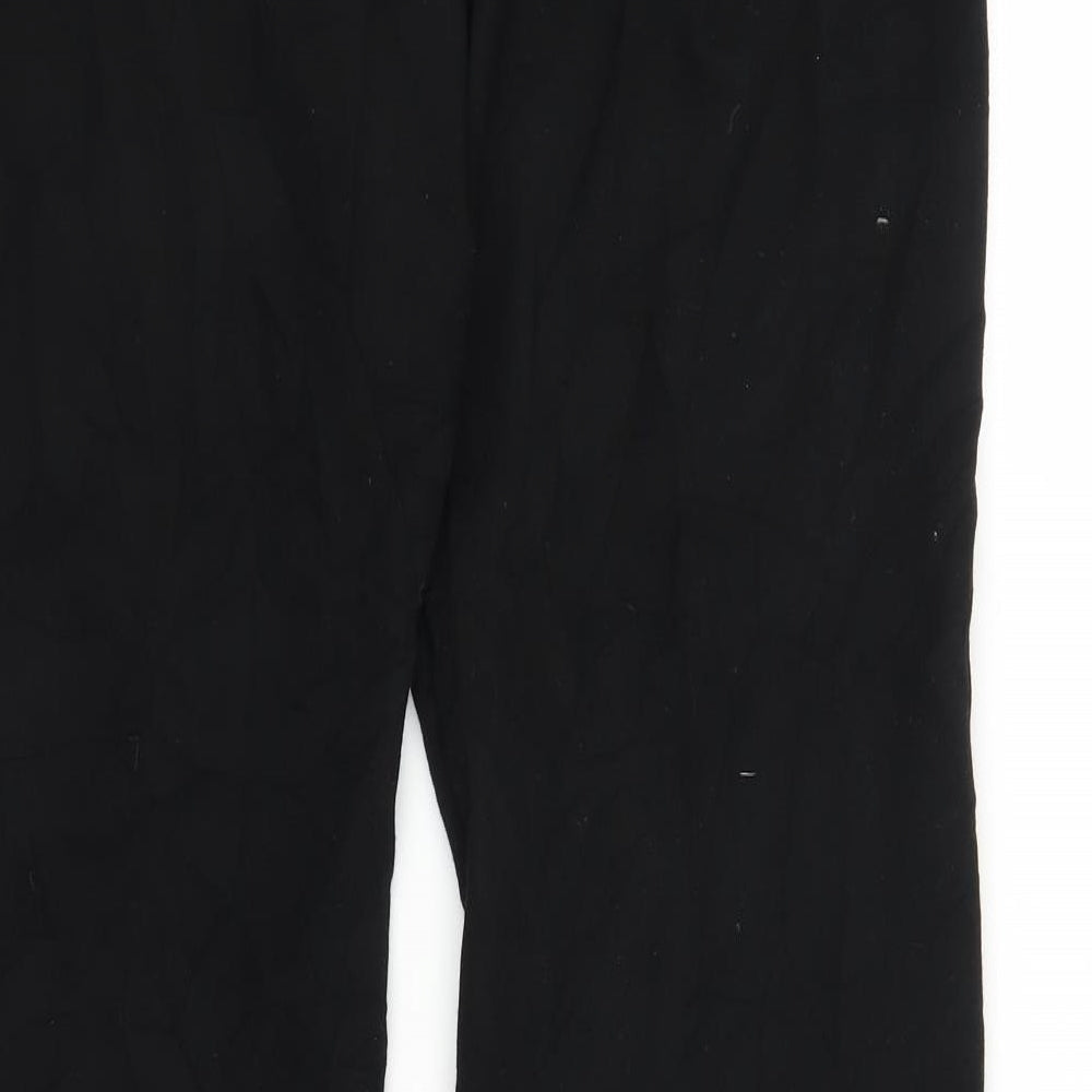 Preworn Womens Black   Trousers  Size L L31 in