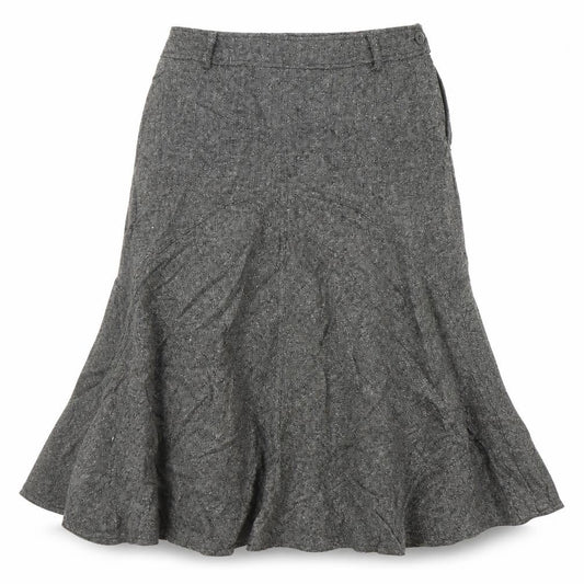 Klass Womens Grey   Trumpet Skirt Size 12