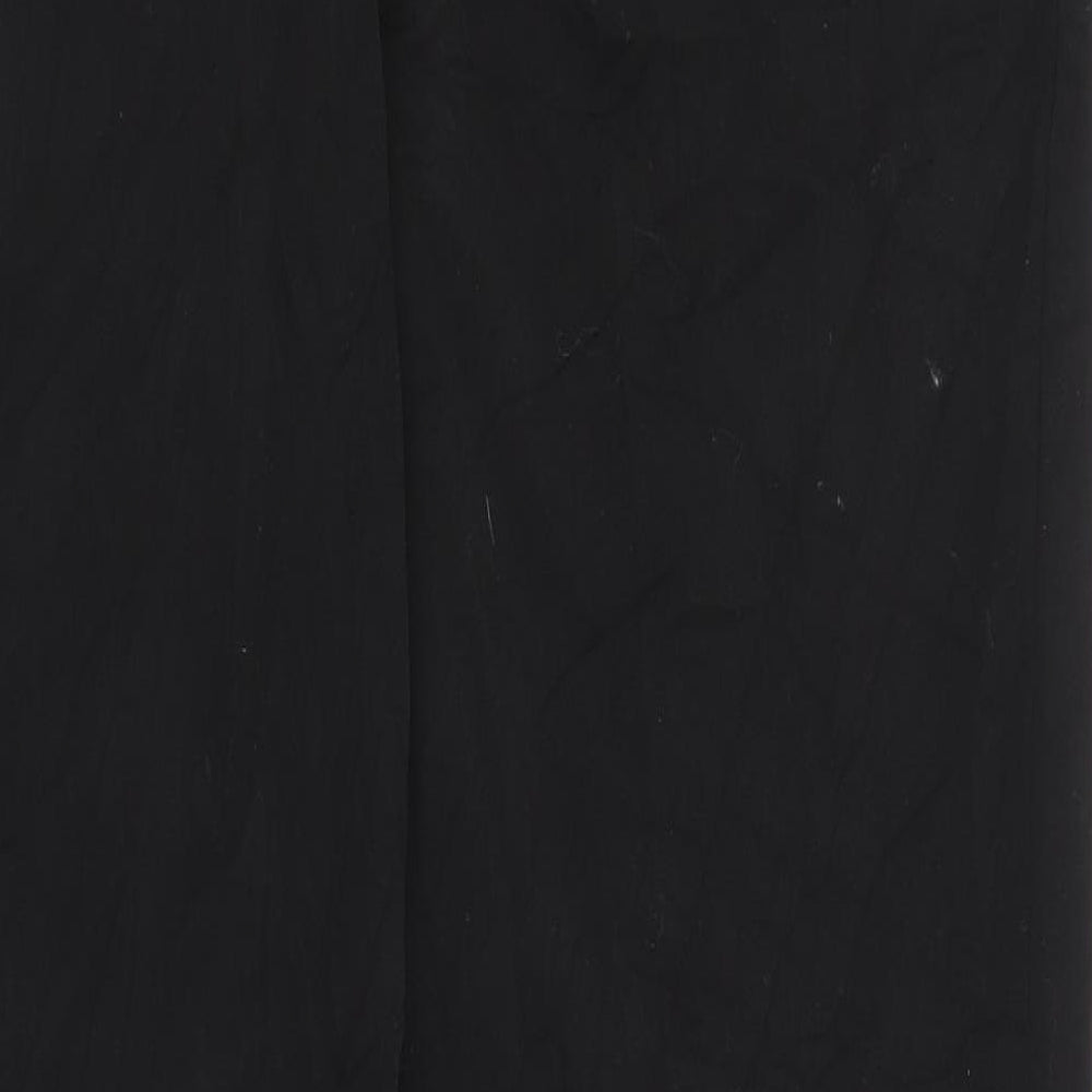M&S Womens Black   Trousers  Size 14 L29 in