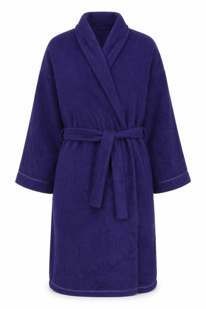 Nightwear Womens Purple Solid  Chemise Robe Size 14