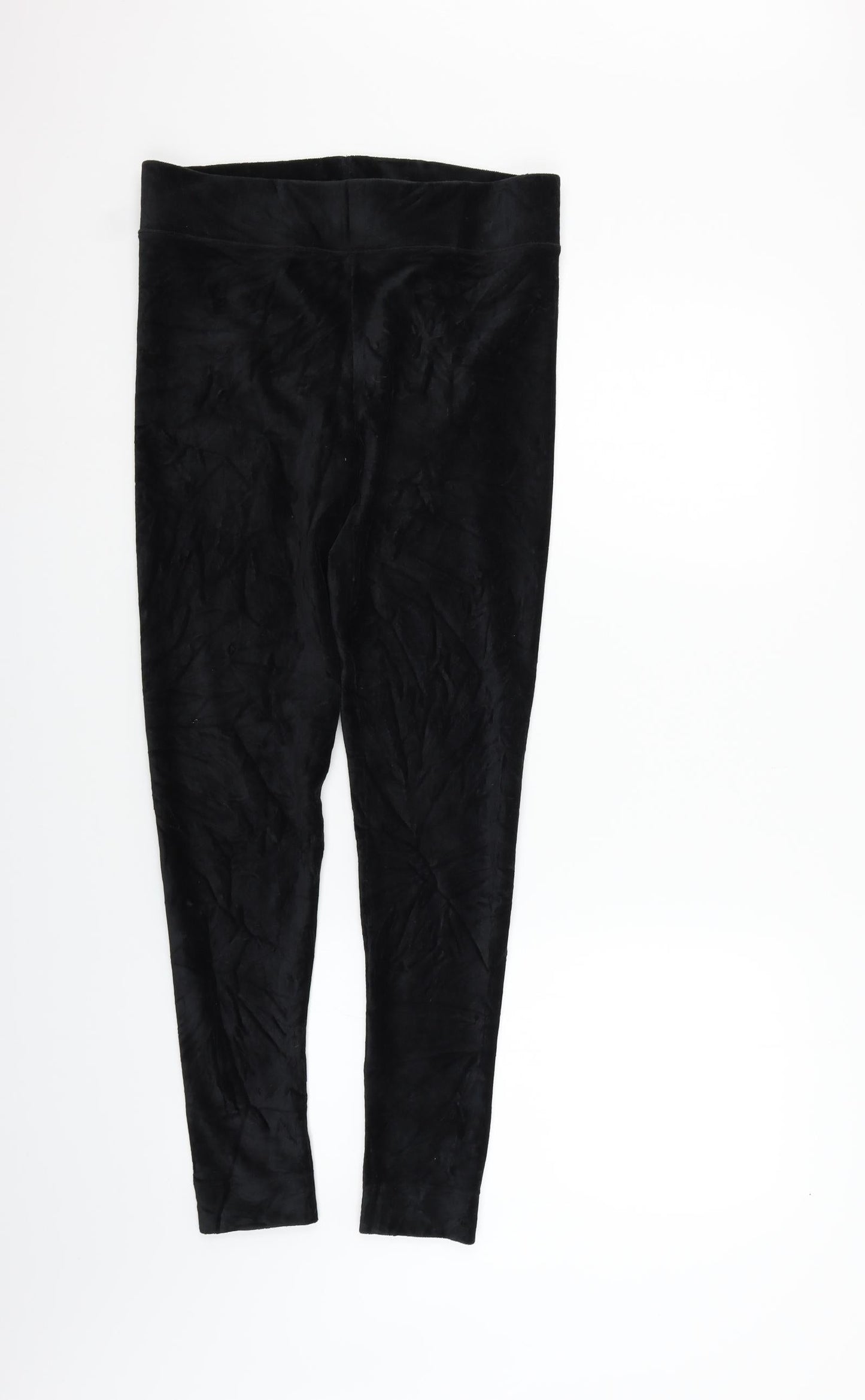 Marks and Spencer Womens Black   Trousers  Size 12 L25 in