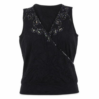 Next Womens Black   Vest Jumper Size 14