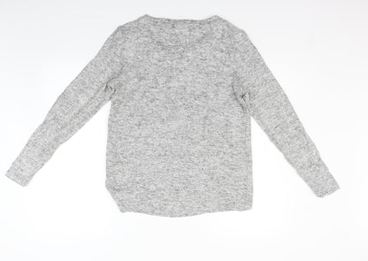 Noisy May Womens Grey   Pullover Jumper Size M
