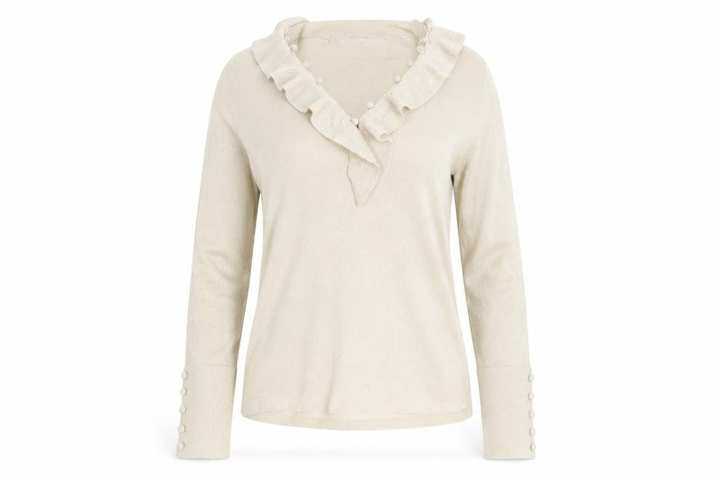 kalico Womens Beige   Pullover Jumper Size 10