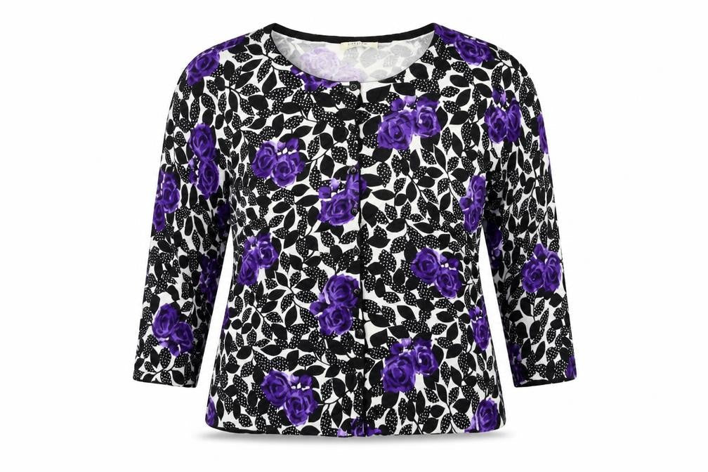 Precis Womens Blue   Cardigan Jumper Size L