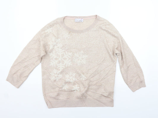 Marks and Spencer Womens Pink   Pullover Jumper Size 8