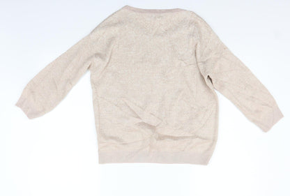 Marks & Spencer Womens Pink   Pullover Jumper Size 8