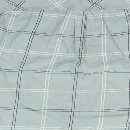 Divided Mens Green Check   Button-Up Size 14