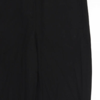 Next Womens Black   Trousers  Size 12 L28 in