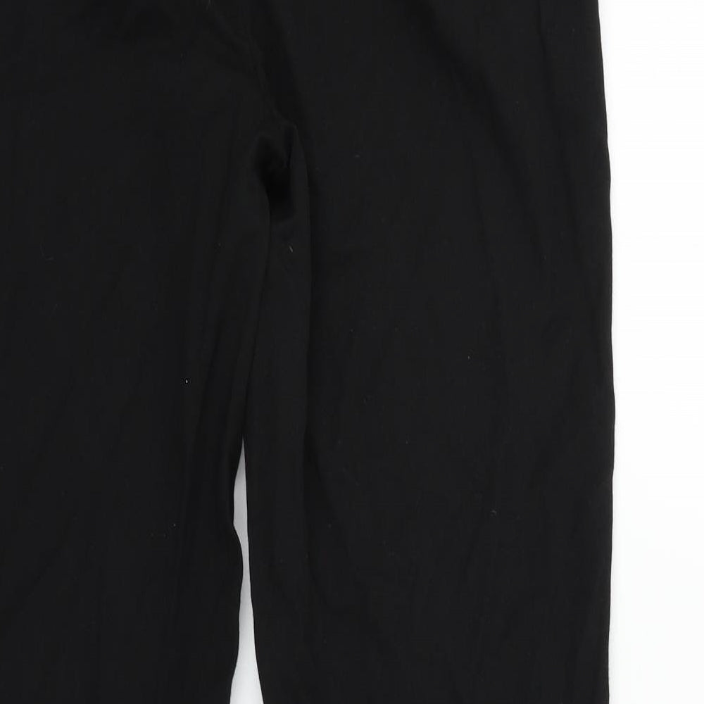 NEXT Womens Black   Trousers  Size 12 L28 in