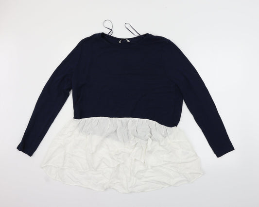 TU Womens Blue   Pullover Jumper Size 14