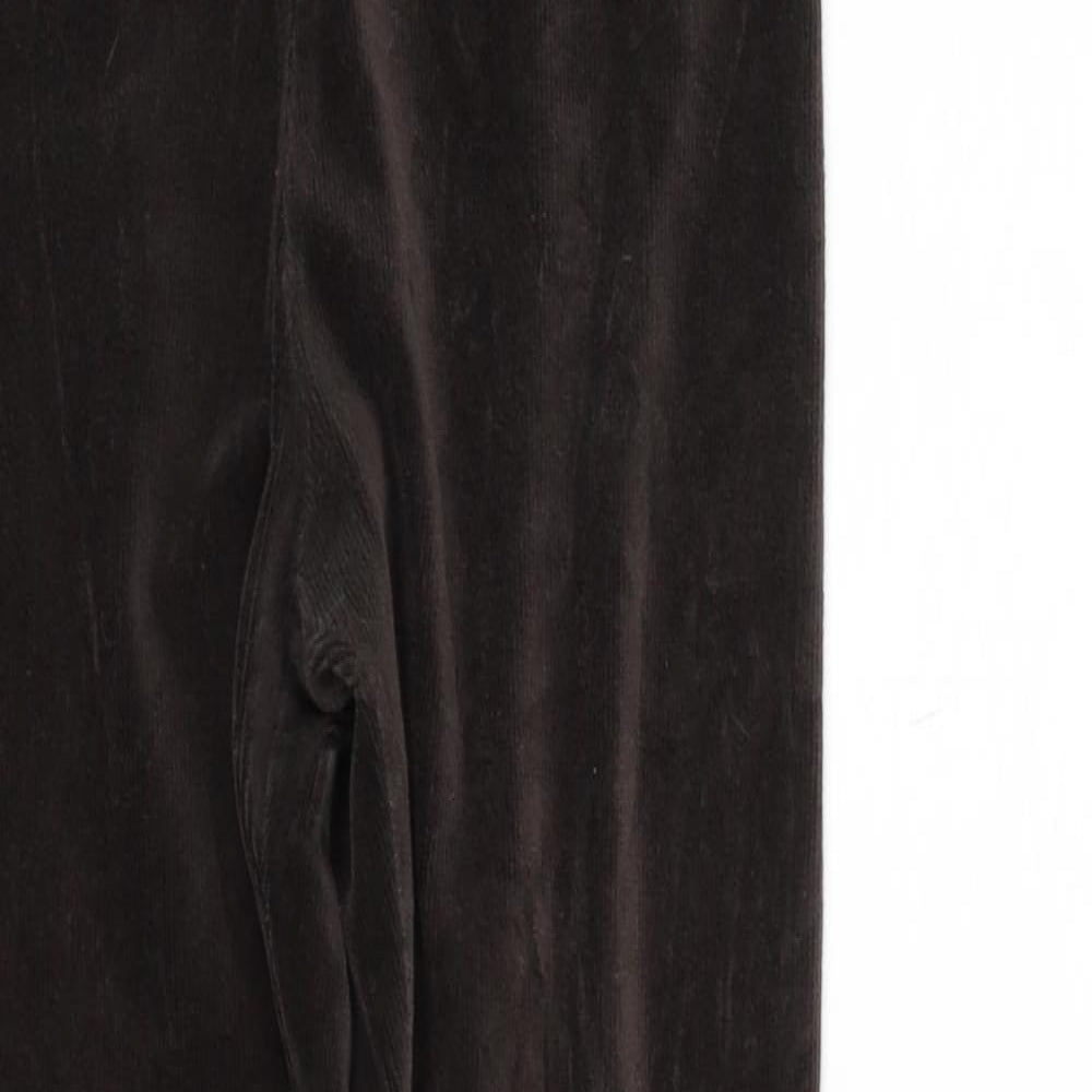 Marks and Spencer Womens Brown   Trousers  Size 8 L25 in