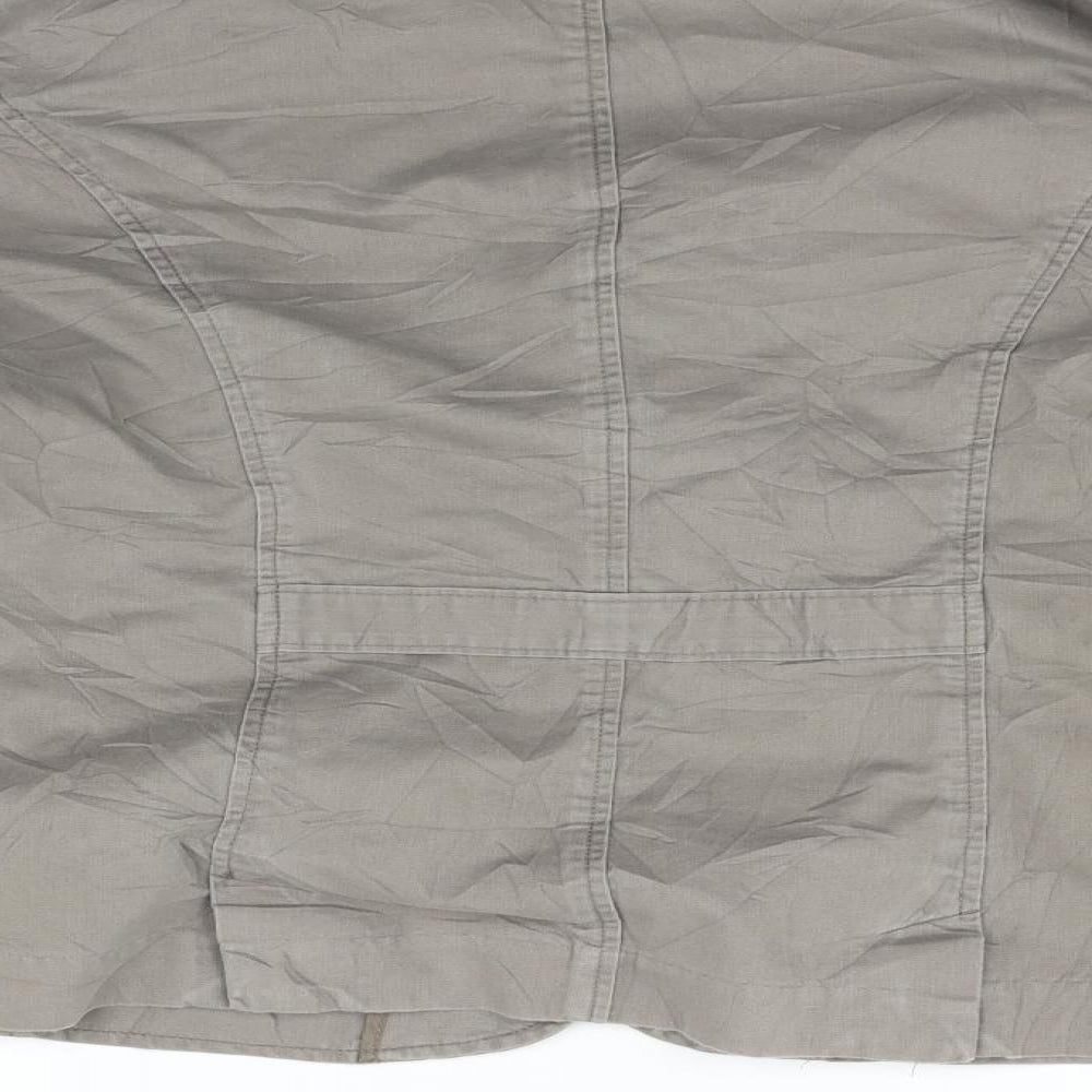Maine Womens Grey   Jacket Coat Size L