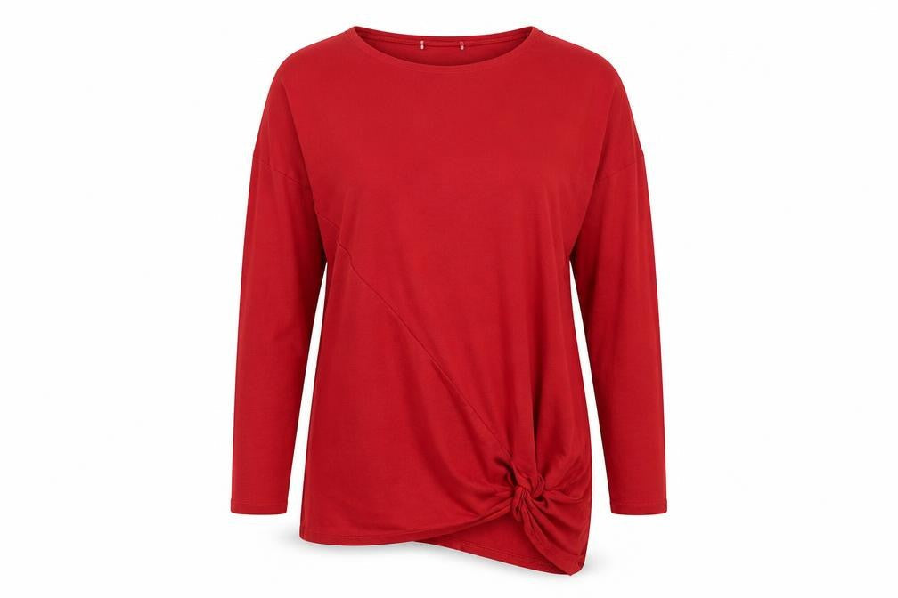 mamas & papas Womens Red   Basic T-Shirt Size 8