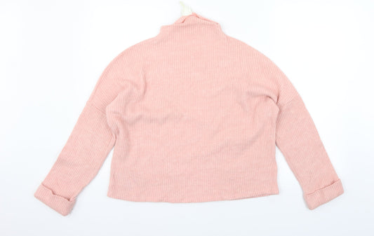 H&M Womens Pink   Pullover Jumper Size S