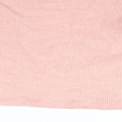 H&M Womens Pink   Pullover Jumper Size S