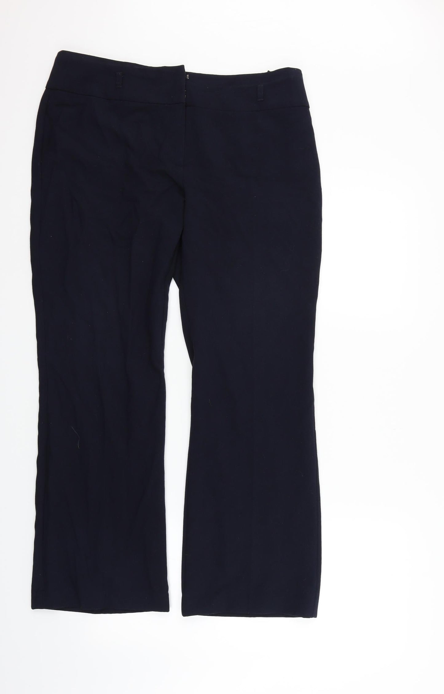 Marks and Spencer Womens Blue   Trousers  Size 14 L26 in
