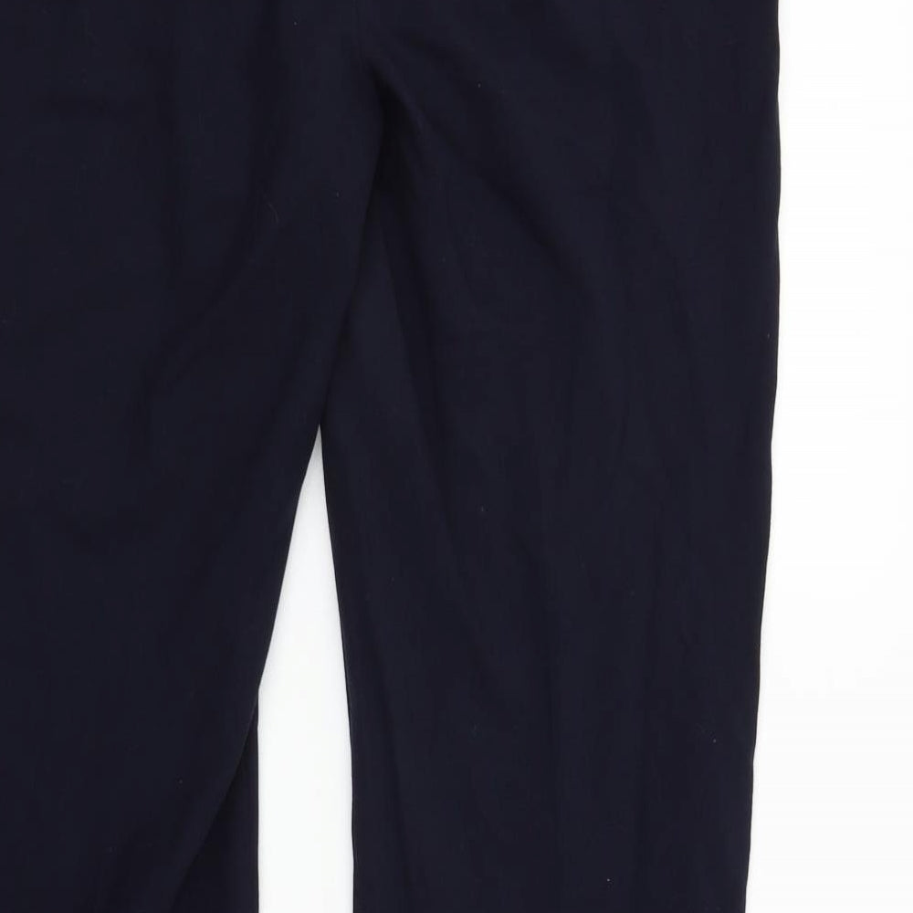 Marks and Spencer Womens Blue   Trousers  Size 14 L26 in