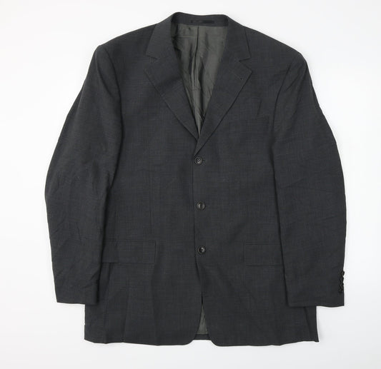 Cezani  Mens Black   Jacket Blazer Size 42