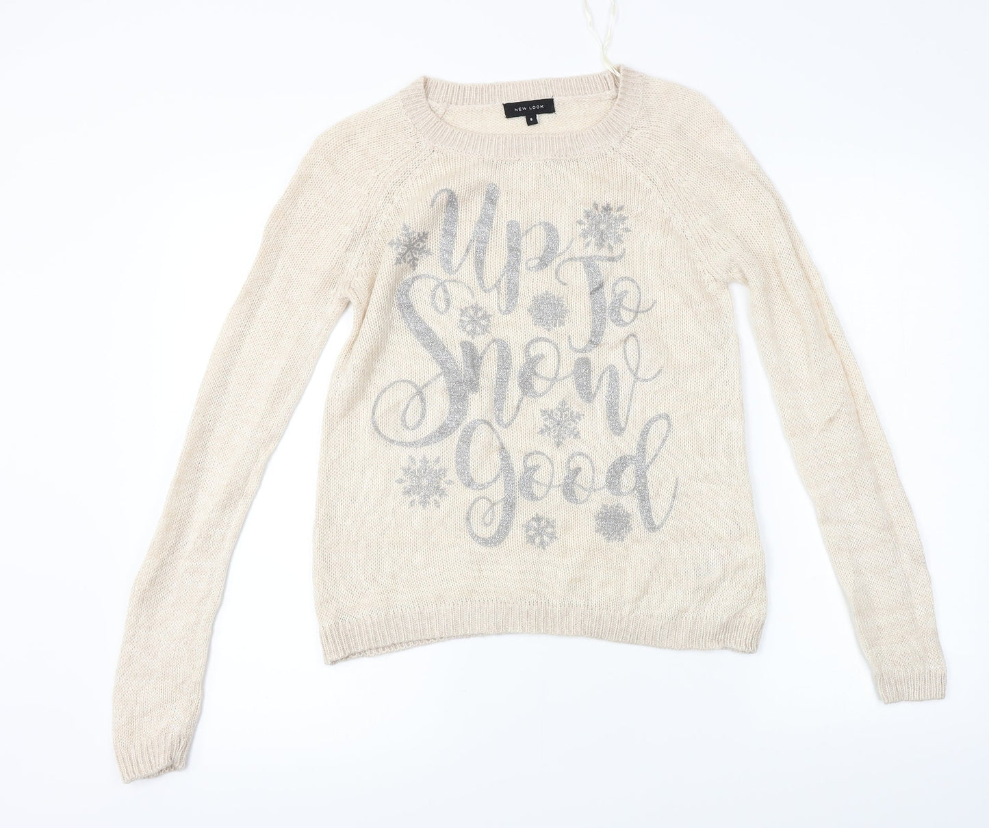 New Look  Womens Beige   Pullover Jumper Size 6