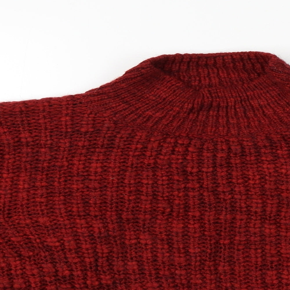 Mng   Womens Red   Pullover Jumper Size S