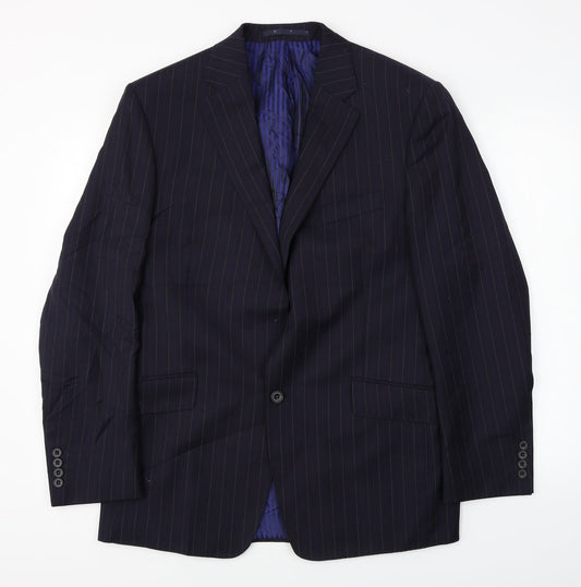 Marks and Spencer  Mens Blue   Jacket Blazer Size 40