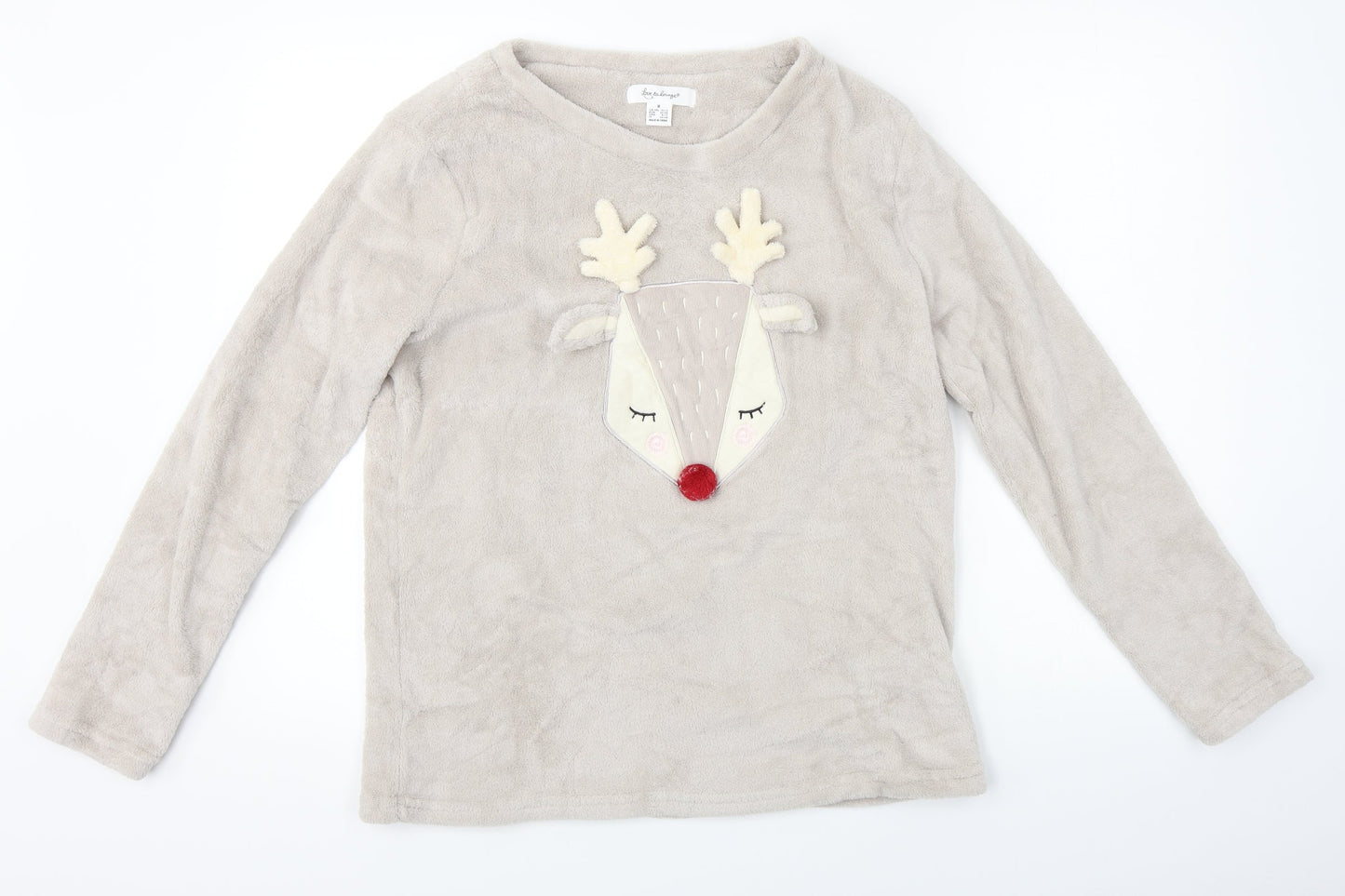 love to lounge      Womens Beige   Pullover Jumper Size M